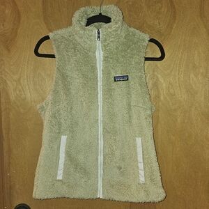 PATAGONIA Kids Fleece Vest - Tan